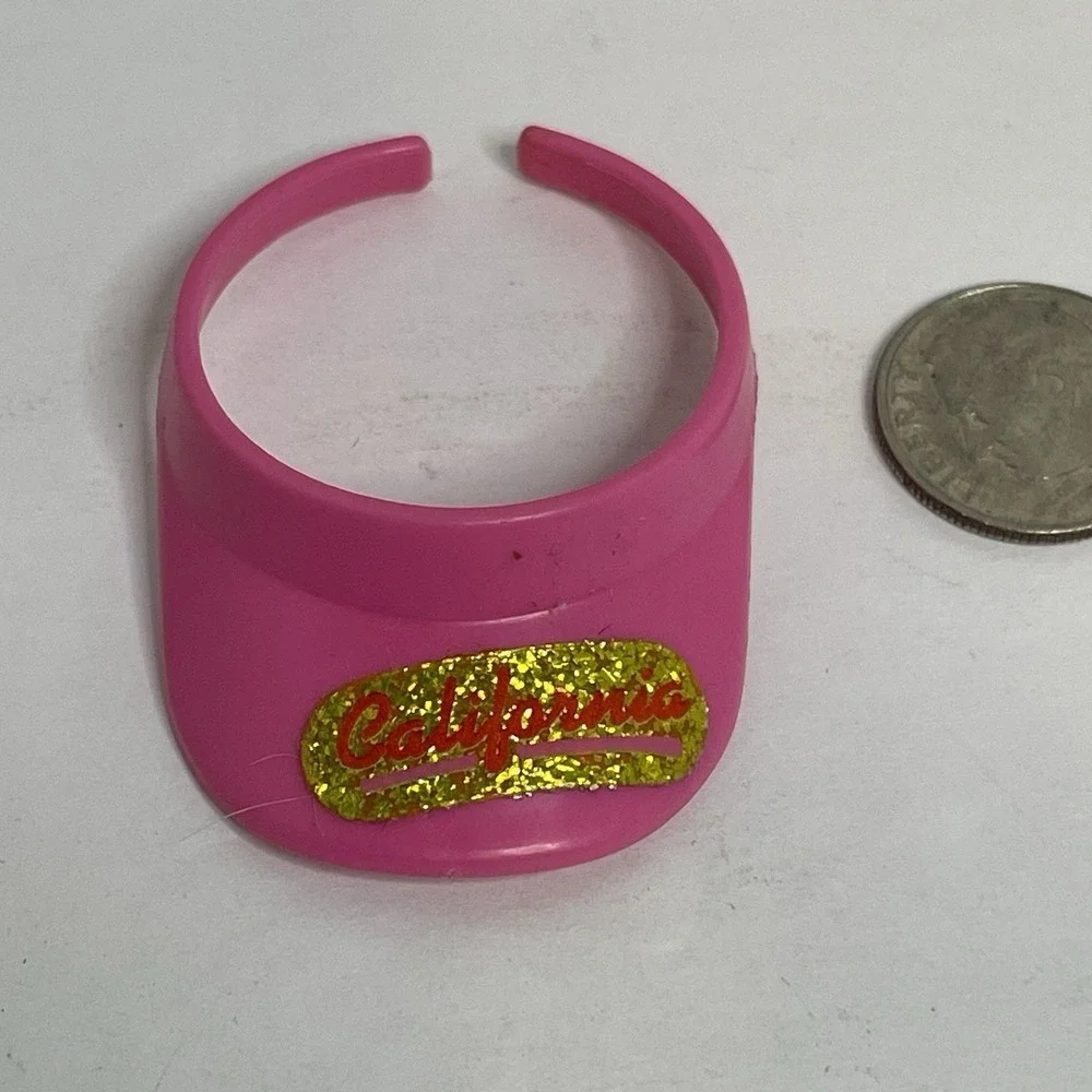 Vintage Barbie Skipper & Friends Fashion Doll HAT Visor California Dreamer